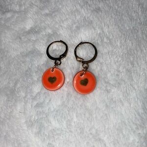 Love candy faded orange